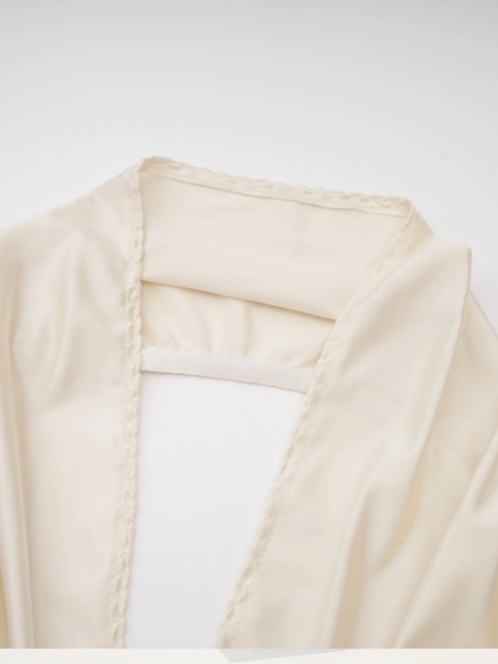 Miss Rosier Vilhelmiina Cream White Halterneck Shirred Maxi Dress - Small - NWT - Picture 4 of 4